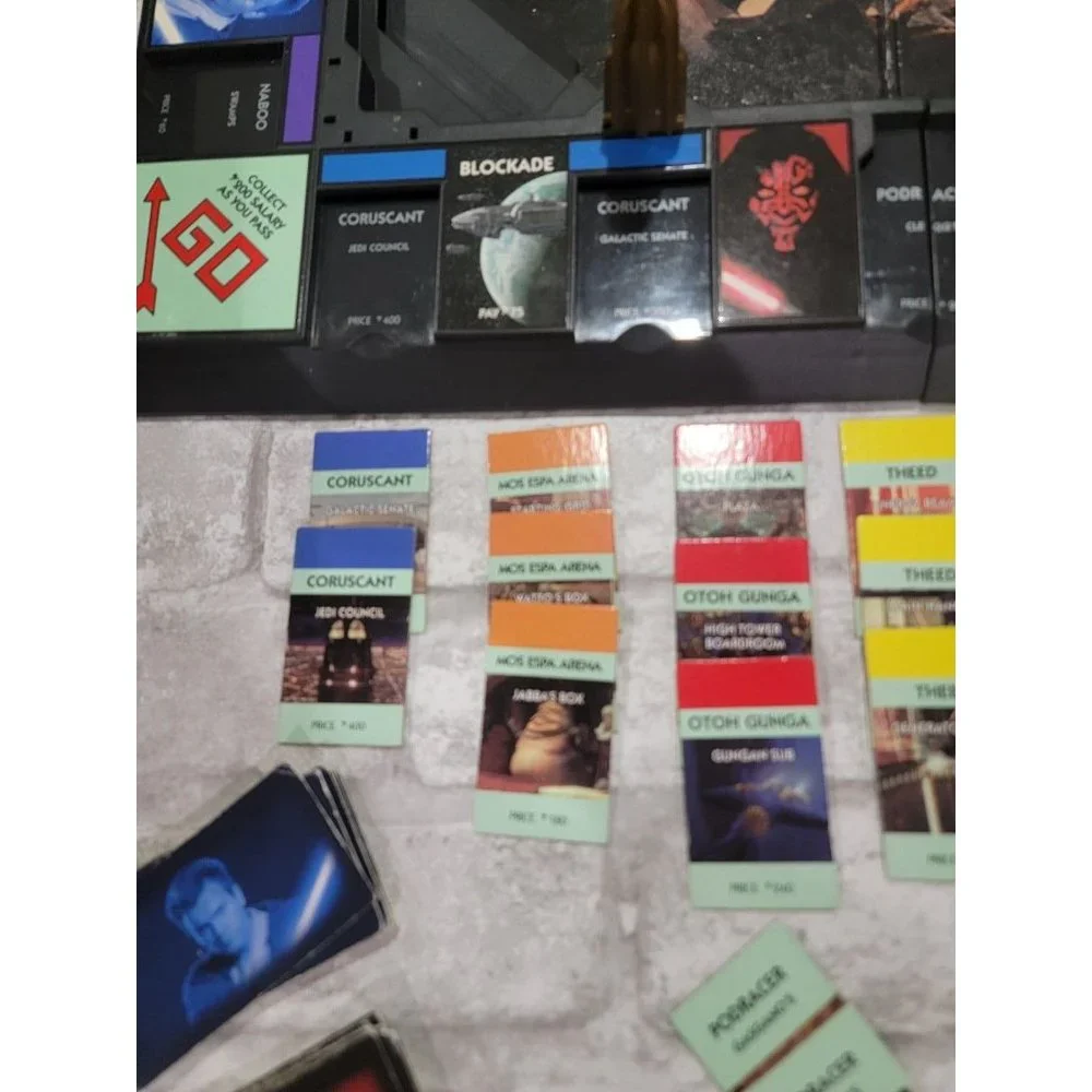 Monopoly Star Wars Episode‎ 1 3D Collectors Edition Board Game 1999 Complete